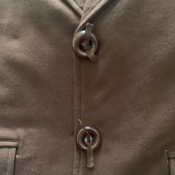 Blazer jacket cotton stretch XL chocolate brown - Picture 5 of 5